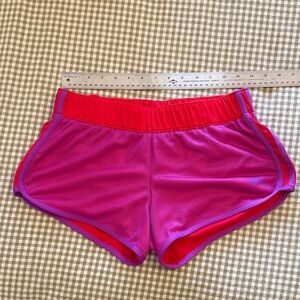 adidas Women's Athletic Shorts - Pink and Red
